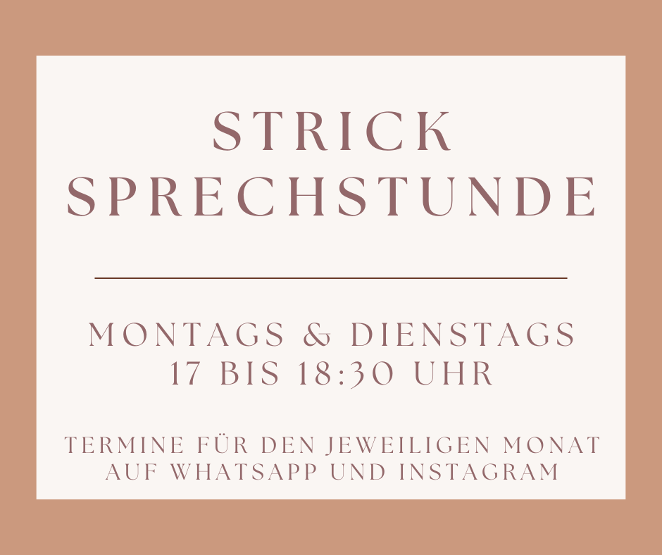 Strick Sprechstunde